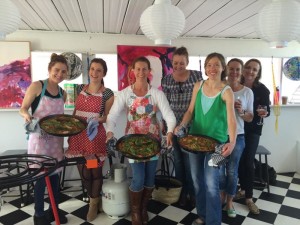 Paella  - the art of cooking and summer fun!